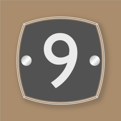 Acrylic Bloated Square Sign Options - Image 2