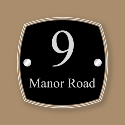 Acrylic Bloated Square Sign Options - Image 4