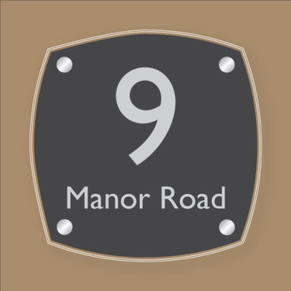 Acrylic Bloated Square Sign Options - Image 3