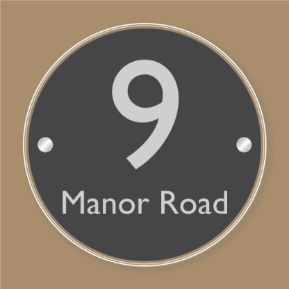Acrylic Circular Sign Options