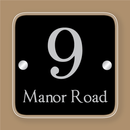 Acrylic Square with Rounded Corners Sign Options - Image 3