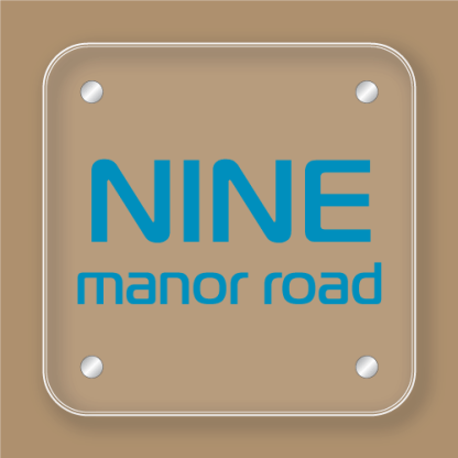 Acrylic Square with Rounded Corners Sign Options
