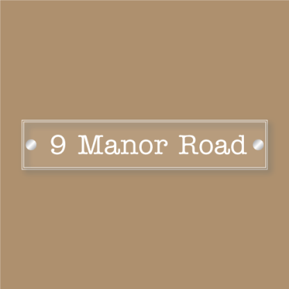 Acrylic Rectangle Sign Options - Image 7