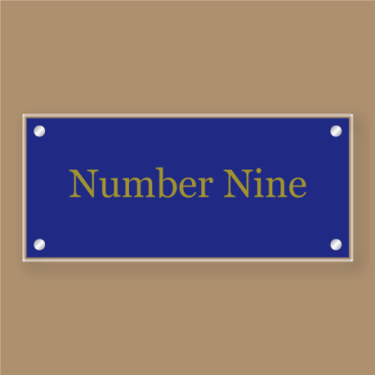 Acrylic Rectangle Sign Options - Image 3