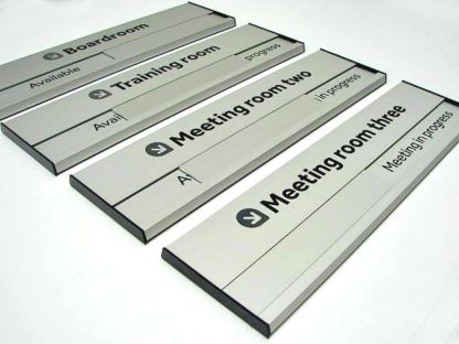 Aluminium Sliding door sign for your office