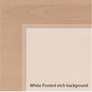 Frosted Etch Background