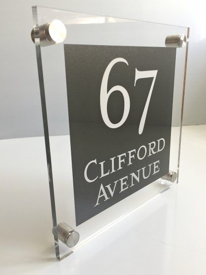 Acrylic Square Sign Options