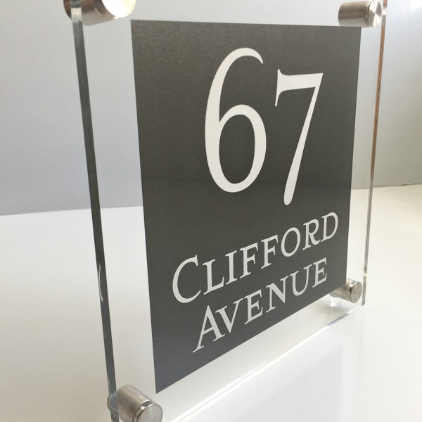 Acrylic House Signs BuySigns