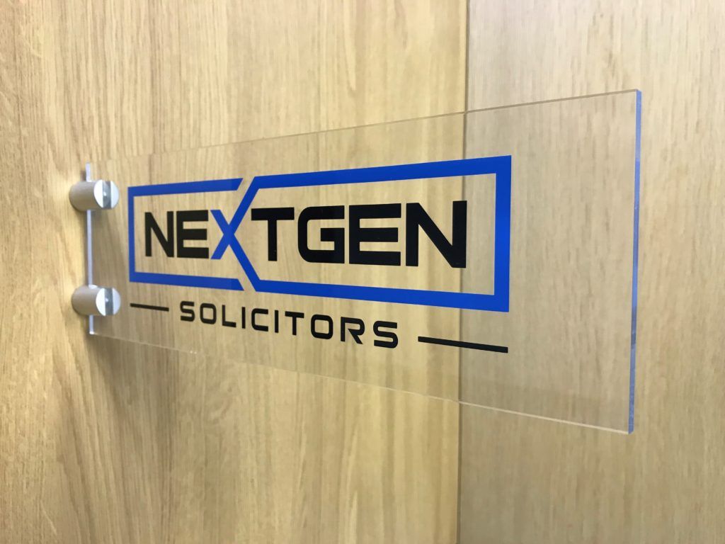 projecting_clear_acrylic_sign BuySigns