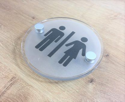Unisex Toilet Sign - Image 3
