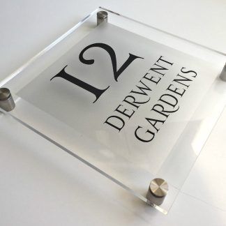 Acrylic House Signs