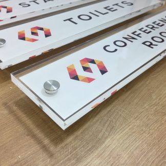 acrylic signage