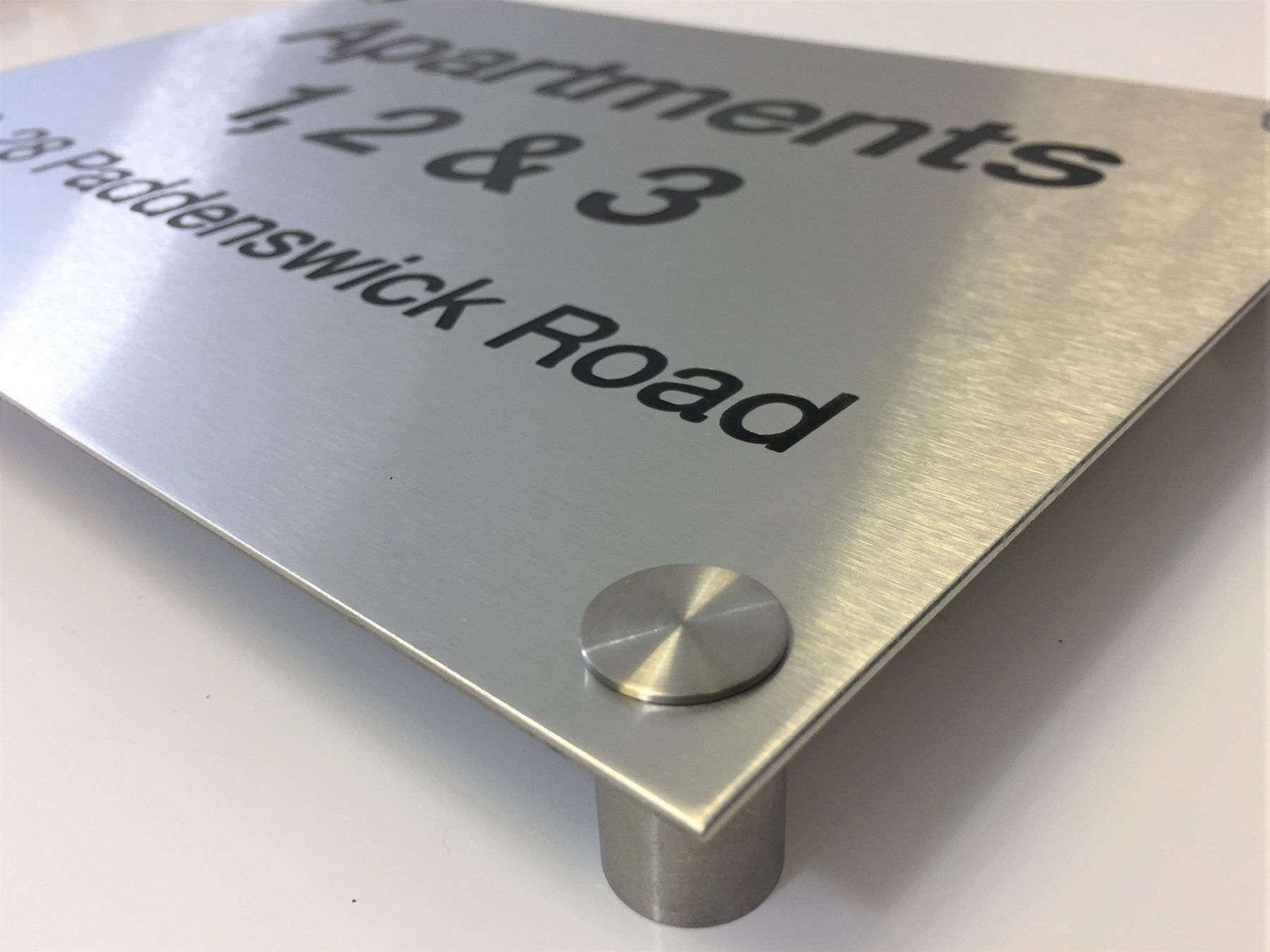 Stainless Steel Engraved Business Signs BuySigns