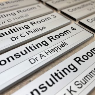 Changeable Aluminium Room Signs