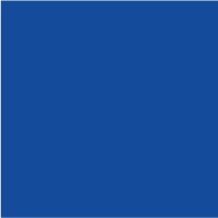 Royal Blue Insert / White Text