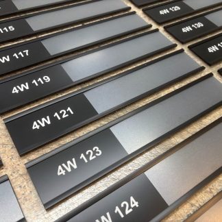 room name number signs