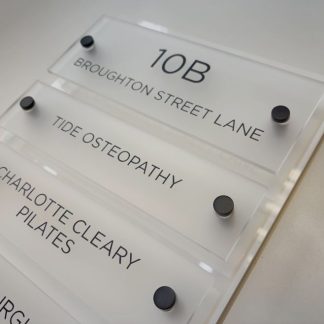 Directory sign board