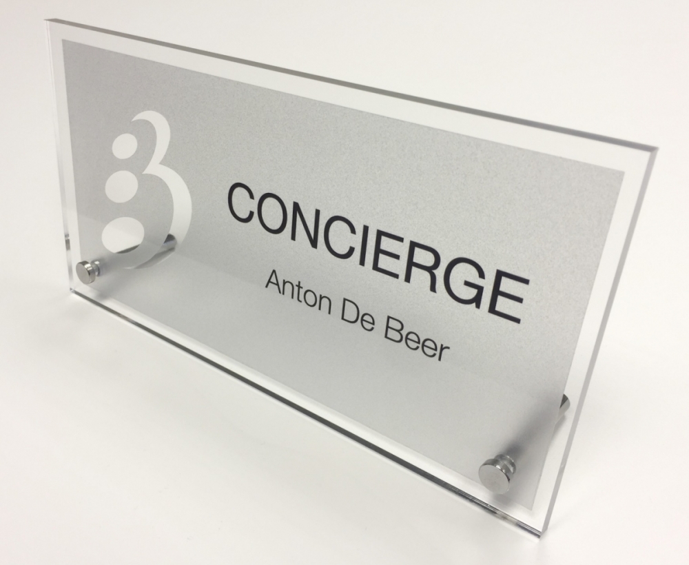 Concierge Desk Sign