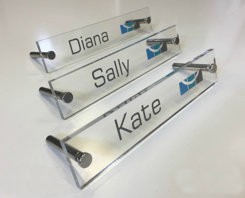 Branded Desk Signs