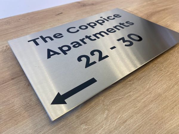 coppice-apts-marine-grade-brushed-stainless-steel-engraved-etched-sign