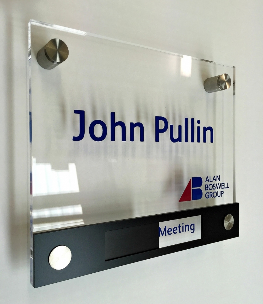 Personalised Sliding Room Signs