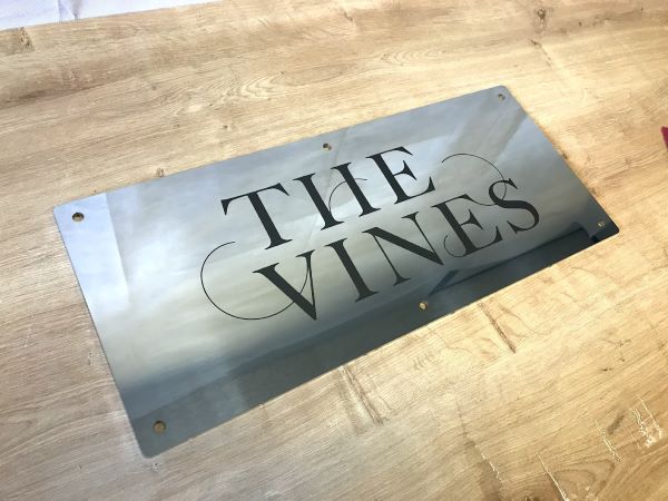 the-vines-marine-grade-brushed-stainless-steel-engraved-etched-sign-with-black-lettering-01